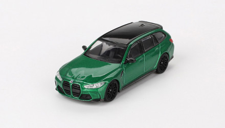 Машинка Premium MINI GT BMW M3 Competition Touring 1:64 MGT00764 Green - Retromagaz, image 1