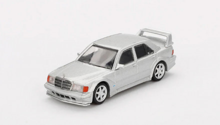 Машинка Premium INNO64 Mercedes-Benz 190E 2.5-16 Evolution II 1:64 IN64-190E-SIL Silver - Retromagaz, image 1