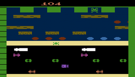 Игра Atari 2600 Frogger Black Б/У - Retromagaz, image 4
