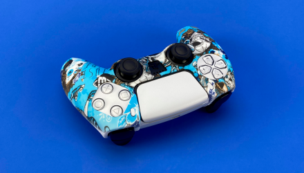 Чохол Силіконовий RMC PlayStation 5 Skulls Blue Новий - Retromagaz, image 2