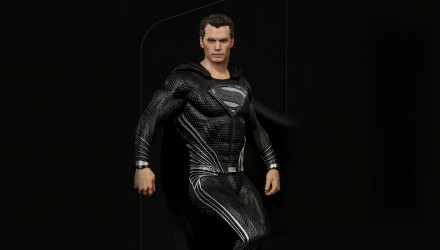 Фигурка Iron Studios DC Comics Superman Black Suit Art Scale 1/10 300mm DCCJLE41321-10 - Retromagaz, image 5