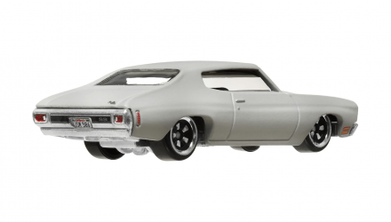 Тематична Машинка Hot Wheels 1970 Chevelle SS Dominic Toretto Fast & Furious 1:64 HNR88/HRW47 Grey - Retromagaz, image 2