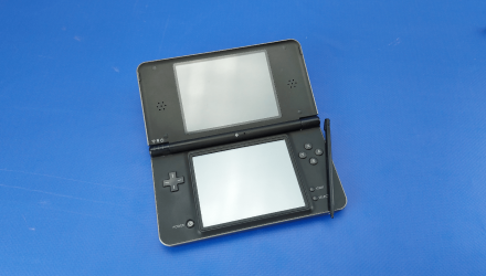 Набор Консоль Nintendo DS i XL Модифицированная 1GB Dark Brown + 10 Встроенных Игр Б/У Нормальный + Чехол Твердый RMC 3 Blue Новый - Retromagaz, image 1