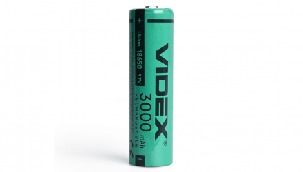 Акумулятор Videx Li-Ion 18650  (із захистом) 3000 mAh - Retromagaz, image 1