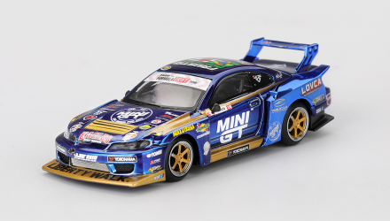 Машинка Premium MINI GT Nissan LB-Super Silhouette S15 SILVIA 1:64 MGT01157 CH Purple - Retromagaz, image 1