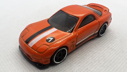 Машинка Базовая Hot Wheels '95 Mazda RX-7 Turbo 1:64 GHD02 Orange - Retromagaz, image 2