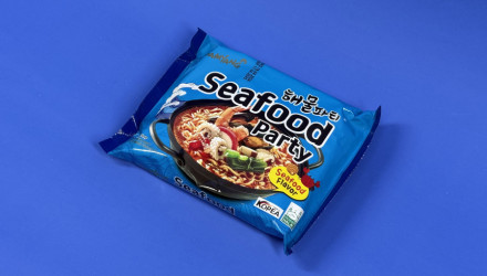Набір Локшина Samyang 10шт Seafood Party Гостра 125g - Retromagaz, image 1
