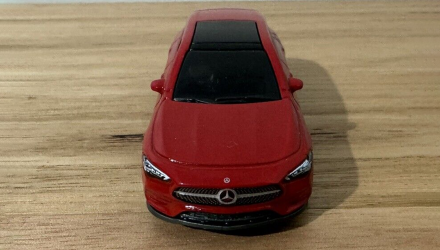 Машинка Большой Город Matchbox 2020 Mercedes-Benz CLA Shooting Brake Showroom 1:64 HVP18 Red - Retromagaz, image 3