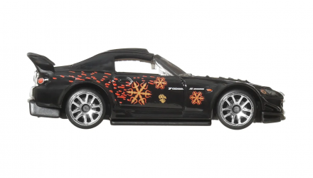 Тематическая Машинка Hot Wheels Honda S2000 Villains Fast & Furious 1:64 JBY34 Black - Retromagaz, image 3