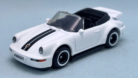 Машинка Базовая Hot Wheels Porsche 911 Turbo Cabriolet Drop Tops 1:64 JJJ22 White - Retromagaz, image 3
