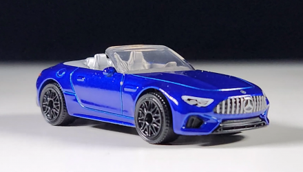 Машинка Велике Місто Matchbox Mercedes-AMG SL 63 Highway 1:64 HKW29/HLD46 Blue - Retromagaz, image 4