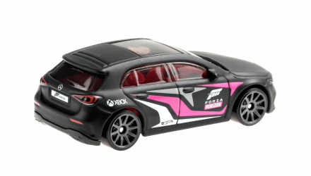 Тематична Машинка Hot Wheels '19 Mercedes-Benz A-Class Forza Horizon 1:64 GRP35 Black - Retromagaz, image 3