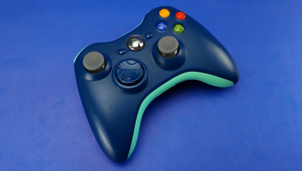 Геймпад Беспроводной Microsoft Xbox 360 Blue Б/У - Retromagaz, image 4