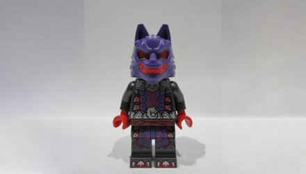 Фігурка Lego Wolf Clan Mask Warrior Dark Purple and Red Mask Energy Claws Ninjago njo0899 71820 Новий image_2 Фігурка Lego Wolf Clan Mask Warrior Dark Purple and Red Mask Energy Claws Ninjago njo0899 71820 Новий - Retromagaz, image 2