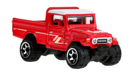 Тематическая Машинка Hot Wheels Toyota Land Cruiser Toyota 1:64 JCB73 Red - Retromagaz, image 1