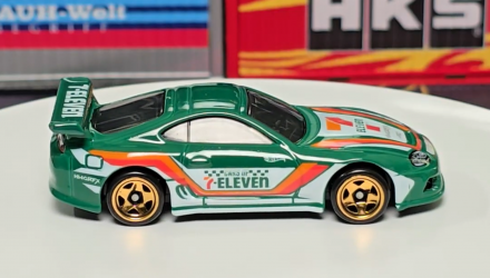 Тематична Машинка Hot Wheels Toyota Supra 1:64 JGF54 Green - Retromagaz, image 4