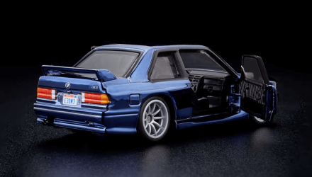 Машинка Premium Hot Wheels 1991 BMW M3 Red Line Club RLC 1:64 GXJ17 Blue - Retromagaz, image 2