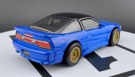 Машинка Premium Hot Wheels Nissan SilEighty Modern Classics 1:64 HRV75 Blue - Retromagaz, image 3