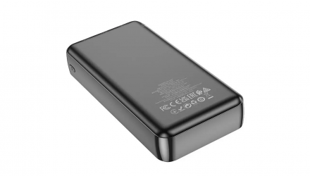 Портативний Акумулятор Power Bank Hoco High-ranking Black 20000 mAh 10.5 W - Retromagaz, image 4