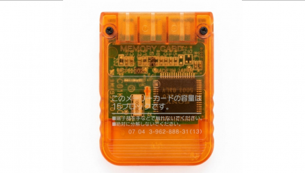 Карта Пам'яті Sony PlayStation 1 SCPH-1020 Candy 1MB Trans-Orange Б/У - Retromagaz, image 2