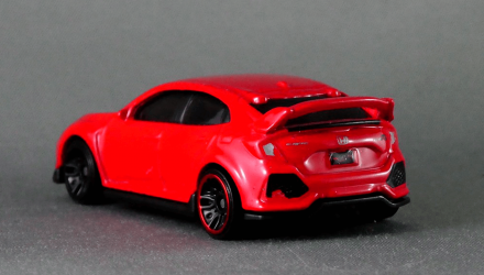 Машинка Базова Hot Wheels 2018 Honda Civic Type R Nightburnerz 1:64 FYB72 Red - Retromagaz, image 3