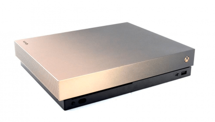 Набор Консоль Microsoft Xbox One X Gold Rush Special Edition 1TB Gold Black Б/У  + Геймпад Беспроводной Version 2 Dark Grey - Retromagaz, image 3