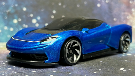 Машинка Базовая Hot Wheels Automobili Pininfarina Battista Exotics 1:64 HCX53 Blue - Retromagaz, image 2