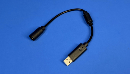 Адаптер Дротовий RMC Xbox 360 для Геймпаду USB Black 0.25m Новий - Retromagaz, image 1