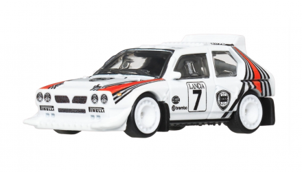 Машинка Premium Hot Wheels Lancia Delta S4 Thrill Climbers 1:64 JKF01 White - Retromagaz, image 1