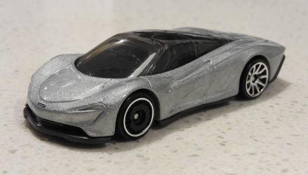 Машинка Базовая Hot Wheels McLaren Speedtail Factory Fresh 1:64 GTC55 Silver - Retromagaz, image 2