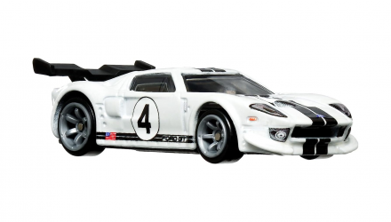 Машинка Premium Hot Wheels Ford GT Speed Machines 1:64 HKC46 White - Retromagaz, image 2