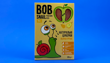 Цукерки Натуральні Bob Snail Яблучно-Грушеві - Retromagaz, image 1