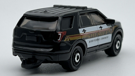 Машинка Большой Город Matchbox 2016 Ford Interceptor Utility Highway 1:64 HLD15 Black - Retromagaz, image 3