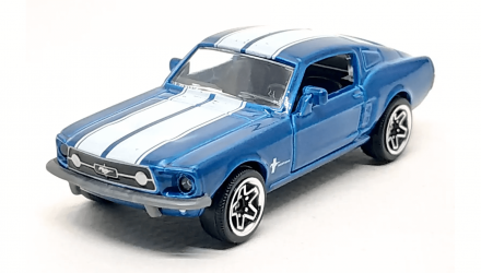 Машинка Premium Majorette Ford Mustang Vintage 1:58 290A-4 Blue - Retromagaz, image 1