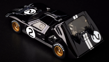 Машинка Premium Hot Wheels Ford GT40 Mk II Red Line Club RLC 1:64 JCP28 Black - Retromagaz, image 6