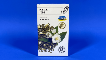 Чай Пакетований Зелений Hello Tea Жасмин 40g - Retromagaz, image 1