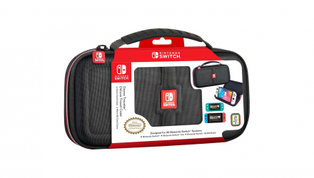 Чохол Твердий Nintendo Switch OLED Model Lite Game Traveler Delux Travel Case Black Новий - Retromagaz, image 4