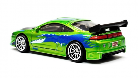 Машинка Premium Hot Wheels Mitsubishi 1995 Mitsubishi Eclipse Fast & Furious 1:64 JHW68 Green - Retromagaz, image 2