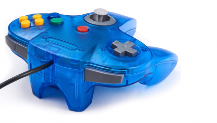 Геймпад Дротовий RMC N64 Trans-Blue Новий - Retromagaz, image 1