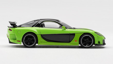 Машинка Premium MINI GT Mazda RX-7 VeilSide Fortune7 1:64 MGT01223-CH Green - Retromagaz, image 4