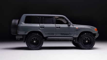 Машинка Базовая Hot Wheels Toyota Land Cruiser 80 Hot Trucks 1:64 GRX22 Grey - Retromagaz, image 3