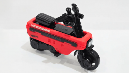 Машинка Базовая Hot Wheels Honda Motocompo Moto 1:64 HYW43 Red - Retromagaz, image 1