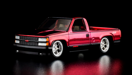 Машинка Premium Hot Wheels 1990 Chevy 454 SS Red Line Club RLC 1:64 HNL20 Red - Retromagaz, image 4