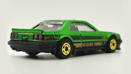 Тематична Машинка Hot Wheels Nissan Skyline RS (KDR30) The Hot Ones 1:64 JKX42 Green - Retromagaz, image 2