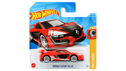 Машинка Базовая Hot Wheels Renault Sport R.S. 01 Turbo 1:64 HKJ38 Red - Retromagaz, image 1