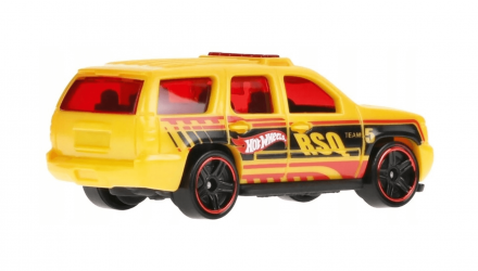 Машинка Базовая Hot Wheels '07 Chevy Tahoe First Response 1:64 HTB60 Yellow - Retromagaz, image 3