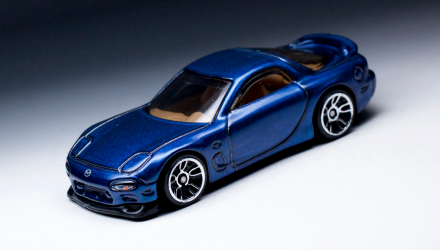 Машинка Базова Hot Wheels '95 Mazda RX-7 Then and Now 1:64 DTW90 Dark Blue - Retromagaz, image 2