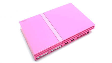 Набор Консоль Sony PlayStation 2 Slim SCPH-7xxx Limited Edition Chip Pink Б/У  + Геймпад Проводной RMC Black Новый - Retromagaz, image 2