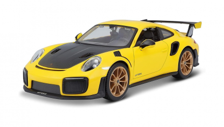 Машинка Maisto Porsche 911 GT2 RS Special Edition 1:24 Yellow - Retromagaz, image 1