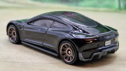 Машинка Велике Місто Matchbox Tesla Roadster Highway 1:64 HVP07 Black - Retromagaz, image 2